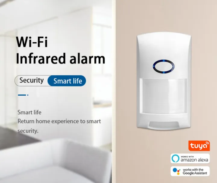 Tuya%20Smart%20WiFi%20Infrared%20Detectors%20Motion%20Sensor%20Alarm%20Compatible%20With%20Tuya%20APP%20Smart%20Life%20APP%20brand%20new%20and%20high%20quality%20-%20Image%202
