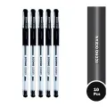ECONO Ocean Black Ball Pen  (Pack of 10 Pens). 