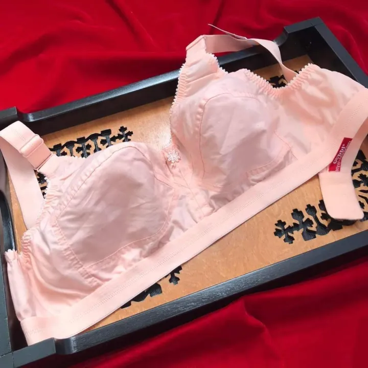 Moodstrings%20Imported%20Indian%20Guddi%20Bra%20For%20Women%20All%20Season%20Cotton%20Casual%20Full%20Coverage%20Solid%20Color%20Big%20Belt%20Bra%20-%20Image%202