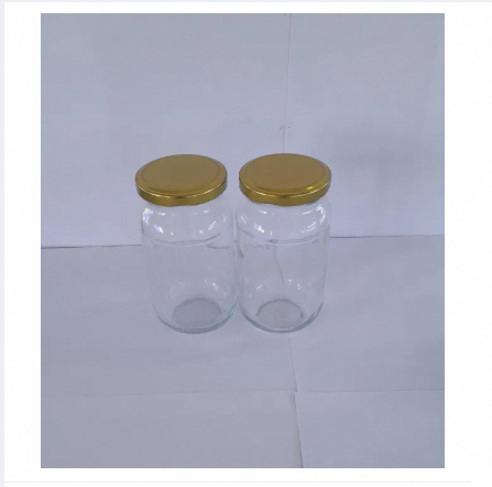 Glassware food jar , food container, glass jar 500 ml (2 pcs)