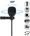 3.5mm Jack Microphone Tie Clip-on Lapel Mikrofon Microfono Mic for Mobile Phone.