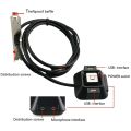 【Shop Now and Save】 Desktop Computer Case Switch,Reset HDD Button Switch with Dual USB Ports,Power Button,Audio Ports for Desktop PC Case. 