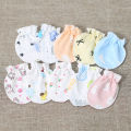 （NEW）Baby anti-scratch gloves for newborns 0-6-12 months. 