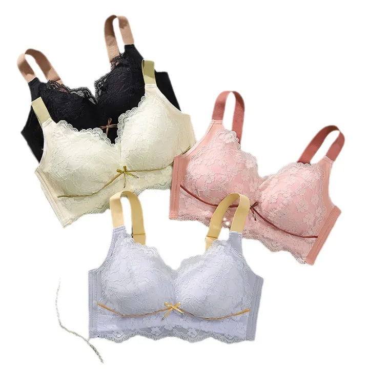 Large%20Boob%20Size%20Concealing%20Bra%20Lace%20Full%20Cup%20Large%20Size%20Underwear%20Women's%20No%20Wire%20Accessory%20Breast%20Push%20up%20Adjusting%20Bra%20-%20Image%205