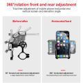 GUB PLUS 15 Phone holder for bicycle aluminum alloy mobile phone holder riding equipment rotating navigation rack.