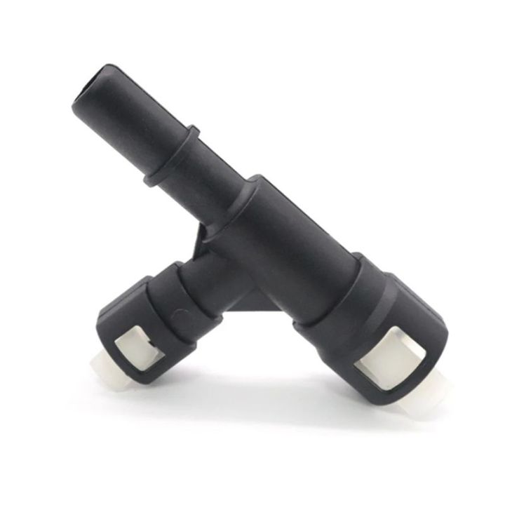 2PCS Car HVAC Heater Hose Connector For 2002-2014 Black