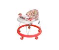 Adjustable Baby Walker with Play Panel for 6-12 Months, Durable Infant Activity Center. 