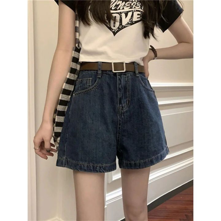 Niche%20design%20sense%20high%20waist%20loose%20and%20versatile%20jeans%20women's%20summer%202024%20new%20thin%20and%20versatile%20wide-leg%20short%20pants%20-%20Image%204