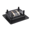 BRADOO- 1 Pcs 90X78Mm Square Binding Post Type Speaker Box & 24 Pcs Adjustable 3.5 - 13Mm Cable Gland Joints.