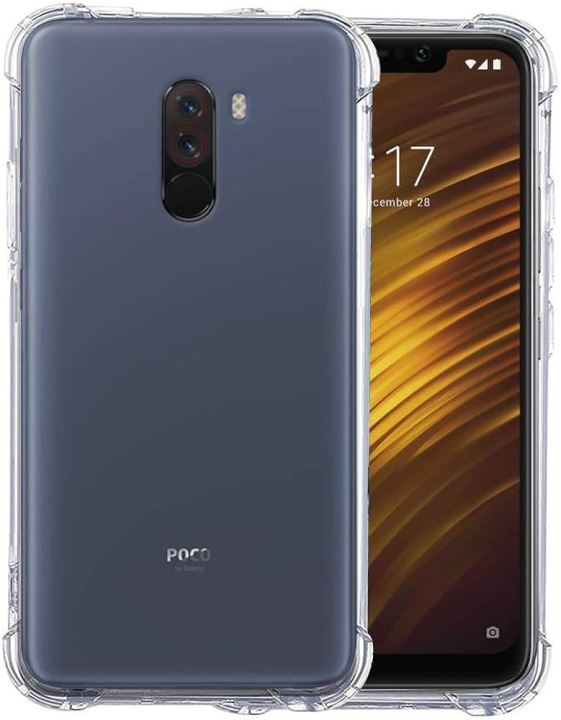 For Xiaomi Poco F1 / PocoPhone F1 Transparent Clear Silicon Tup Back Cover Phone Cases phone cover Pani Cover