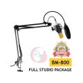 BM800 Condenser Microphone Full Studio Package. 