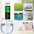 Digital PH/TDS/EC Meter Tester Thermometer Pen Water Purity PPM Range 0-9999 Filter Hydroponic for Aquarium Pool Water Monitor.