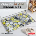 China 3D Door Mat Paposh Doormat Water Absorbent Floor mat 16 * 24 inch anti slip mat Red , Blue , Black , White Indoor mat Room mat Rugs carpet. 
