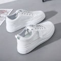 Little White Shoes Women's 2023 New Running Shoes Ins Trendy Women's Shoes Korean Version Casual Sneakers for School Girls.