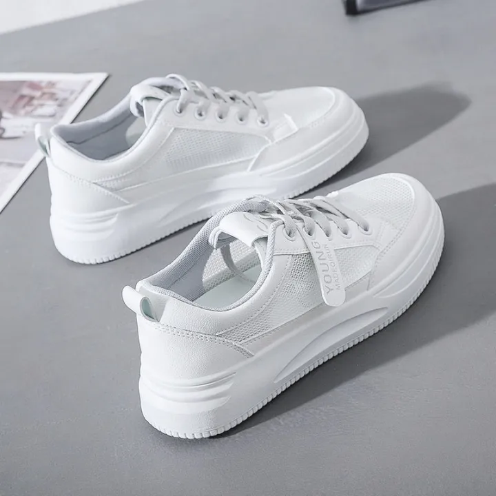 Little%20White%20Shoes%20Women's%202023%20New%20Running%20Shoes%20Ins%20Trendy%20Women's%20Shoes%20Korean%20Version%20Casual%20Sneakers%20for%20School%20Girls%20-%20Image%204