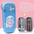 3D EVA Cute Pencil Case Cartoon Stationery Box Girls Color Pencil Box Student Pen Case School Supplies Gifts Case 1Pcs.