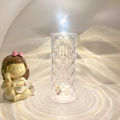 1/3pcs Creative Rose Light Simulation Refracting Candle Night Light LED Lamp Rose Petal Atmosphere Light Desk Ornament. 