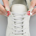 New Elastic No Tie Shoelaces Semicircle Shoe Laces For Kids and Adult Sneakers Shoelace Quick Lazy Metal Lock Laces Shoe Strings. 