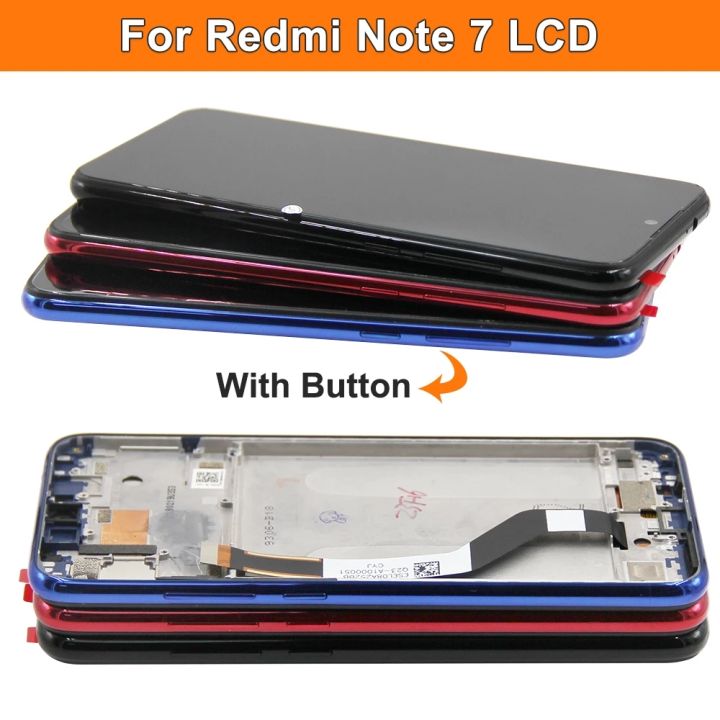 LCD%20With%20Frame%20For%20Xiaomi%20Redmi%20Note%207%20Note%207%20Pro%20M1901F7G%20Display%20Touch%20Screen%20Digitizer%20Assembly%20Replacement%20Parts%20-%20Image%203