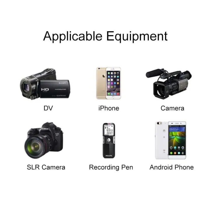 PULUZ%203.5mm%20Mini%20Portable%20Clip-on%20Lapel%20Lavalier%20Condenser%20Mic%20Wired%20Microphone%20for%20iPhone%20iPad%20Android%20Smartphone%20DSLR%20Camera%20Computer%20PC%20Laptop%20-%20Image%203