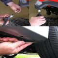 100X Car Plastic Bumper Fender Fastener Nylon Blind Rivet Trim Mounting Clip Retainer 1/4 Hole A13751 For GM 20452072,10184895. 