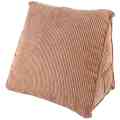Backrest Cushion Wedge Pillow Back Cushion Lumbar Pad Bed Office Chair Rest Pillow Back Support Pillow(Blue).