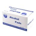 Alcohol Pad 100 Pcs per Box Sterile Non-Lubricated Single Use Alcohol Wipes for Medical Use. 
