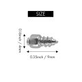 9 mm Tire Studs Snow Spikes Anti-Slip Anti-Ice for Car Truck Bicycle. 