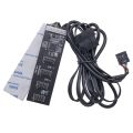 USB2.0 9pin Header USB 1 To 4 Male 9-pin Internal 20cm Cable Mainboard USB 2.0 HUB Connector Adapter 9Pin USB Header Splitter. 