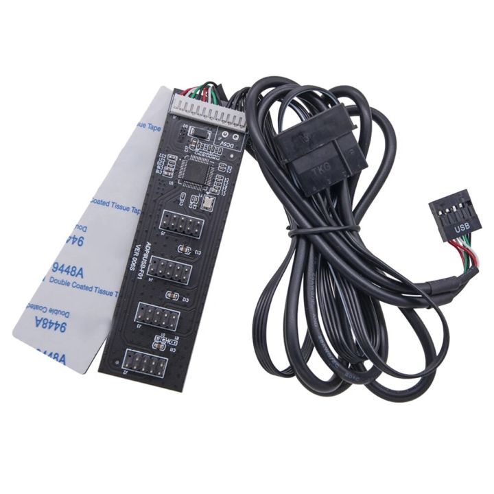 USB2.0%209pin%20Header%20USB%201%20To%204%20Male%209-pin%20Internal%2020cm%20Cable%20Mainboard%20USB%202.0%20HUB%20Connector%20Adapter%209Pin%20USB%20Header%20Splitter%20-%20Image%207