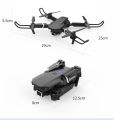 E88 Pro Dual Camera Dual Battery Folding Drone with WiFi App Control - 3.7V 1800mAh Battery. 