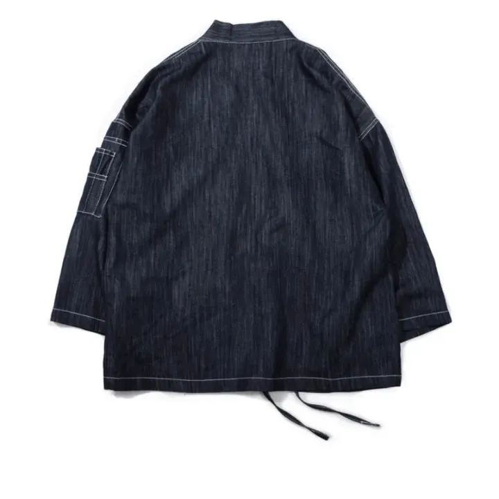 #4201%20Japanese%20Men%20Kimono%20Jacket%20Streetwear%20Fashion%20Cardigan%20Denim%20Windbreaker%20Jackets%20Men%20Harajuku%20With%20Embroidery%20Plus%20Size%20-%20Image%203