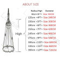 Lawaia Hand Casting Net Diameter 2.4m-7.2m Throw Fishing Net Iron Pendant American Style Fishing Network Casting Nets Fish Tools. 