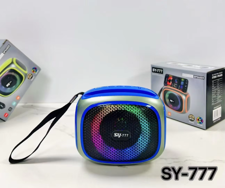 SY-777%20Bluetooth,%20USB,%20TF%20Card%20&%20FM%20Radio%20Supported%20Hi-Fi%20Sound%20Deep%20Bass%20Speaker%20-%20Multicolor%20-%20Image%202