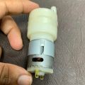 Air Pumps DC 6V 12V 385 Compact Portable Diap-hragm Flow Vacuum Pump Air Compressors Ox-ygen Pump Fish Tank Folding Motor Exhaust Pipe. 