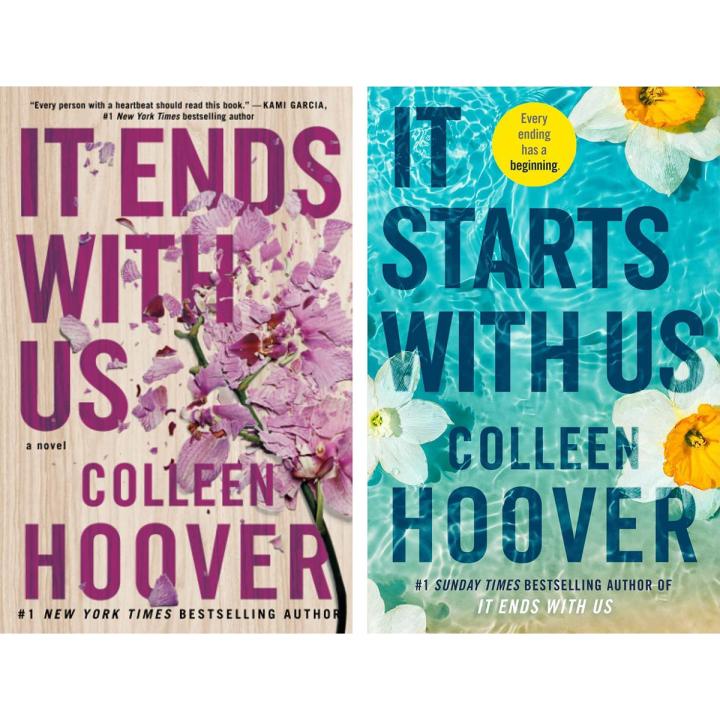 Colleen Hoover Combo Set [It Ends with Us and It Starts with Us]