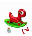 RFL Jim & Jolly Dragon Rocker (2 in 1) {Red-Blue & Red-Green} Rocker and Pull Car Kids Tricycle.