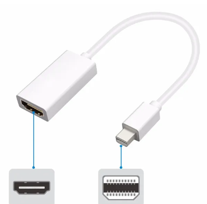 Mini%20DP%20Thunderbolt%20DisplayPort%20To%201080P%20HDMI%20Video%20Converter%20Adapter%20Cable%20White%20-%20Image%202