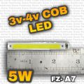 FZ 4v Cob LED plate DC 3v 3.7v SMD Strip COB Bead Chip For Bulb Light Lamp Car Light Source 5 Watt DIY. 