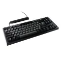 Tecware Phantom + ELITE RGB 87-Key, Tenkeyless Hotswappable Mechanical Keyboard (New version) II (SWITCH-BROWN/ORANGE) plug and play with computer or xbox or console. 