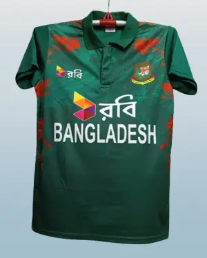 Bangladesh Cricket new jersey/half sleeve jersey for men/robi jersey 1