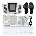Electrical Tens Machine Physiotherapy Digital EMS Muscle Stimulation Body Vibration Massager Neck Back Cervical Pain Relief Tool.
