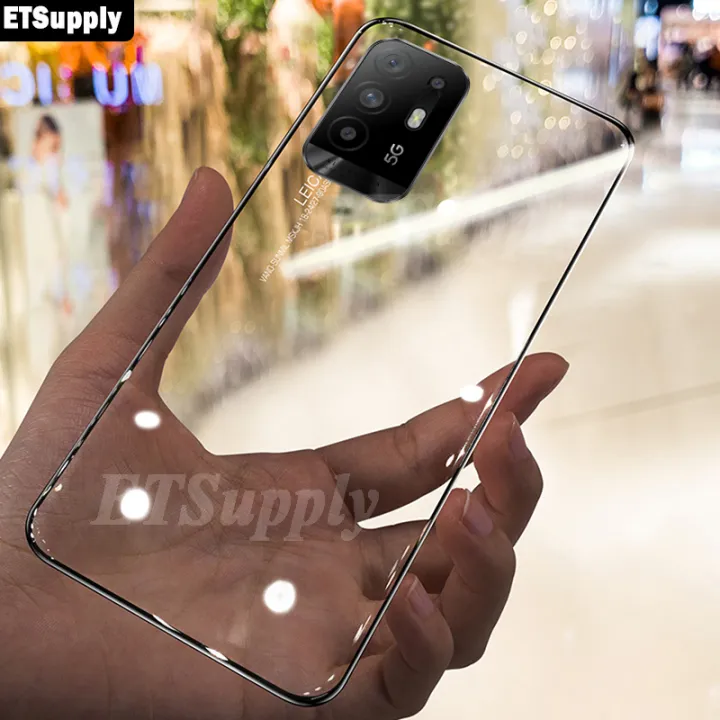 %EF%BC%882pieces%EF%BC%89OPPO%20Reno%205Z%20Transparent%20Phone%20Case%20Transparent%20Clear%20Anti-oxidation%20Clear%20Phone%20Cases%20for%20OPPO%20Reno5%20Z%20Silicone%20TPU%20Back%20Cover%20-%20Image%202