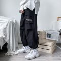 Black Cargo Pants Men‘s Hip Hop Streetwear Fashion Jogger Harem Trousers Man Casual Sweatpants 2021 New Male Pants Big Size 5XL. 