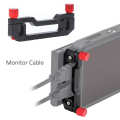 Monitor Cable Clamp Aluminium Alloy Clip High Definition Interface Fixator for ATOMOS SHINOBI. 