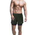 Lixada Men's 2-in-1 Running Shorts Quick Drying Breathable Active Training Exercise Jogging Cycling Shorts with Longer Liner.