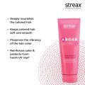 Streax Professional Conditioner 240gm Argan Secrets Colour Protect Conditioner for Women | Enriched with Argan Oil & UV Filter | Enhances Colour Retention | Deeply Nourishes Coloured Hair | Paraben Free. 