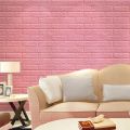 Wall Decoration Waterproof Foam Brick Wallpaper Foam Soundproof Self Adhesive 3D Wall Stickers Moisture-proof and Moldy Resistant Anti-collision Wall Decals Living Room Bedroom Kitchen.