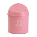 Mini Trash Can Table Lid Waste Bin with Lid Desk Small Trash Can Mini Trash Can Creativity for Living Room Kitchen Office Make Desk Tidy Storage Box Baskets.