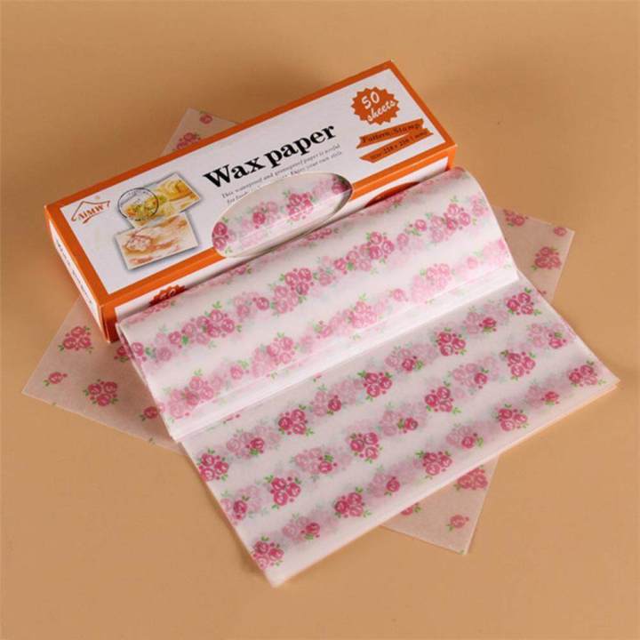 1%20Box%20Home%20Kitchen%20Gadget%20Fried%20Food%20Biscuit%20Bread%20Cake%20Waterproof%20Moistureproof%20Oilproof%20Packaging%20Wax%20Paper%20For%20Wrap%20Food%20-%20Image%204